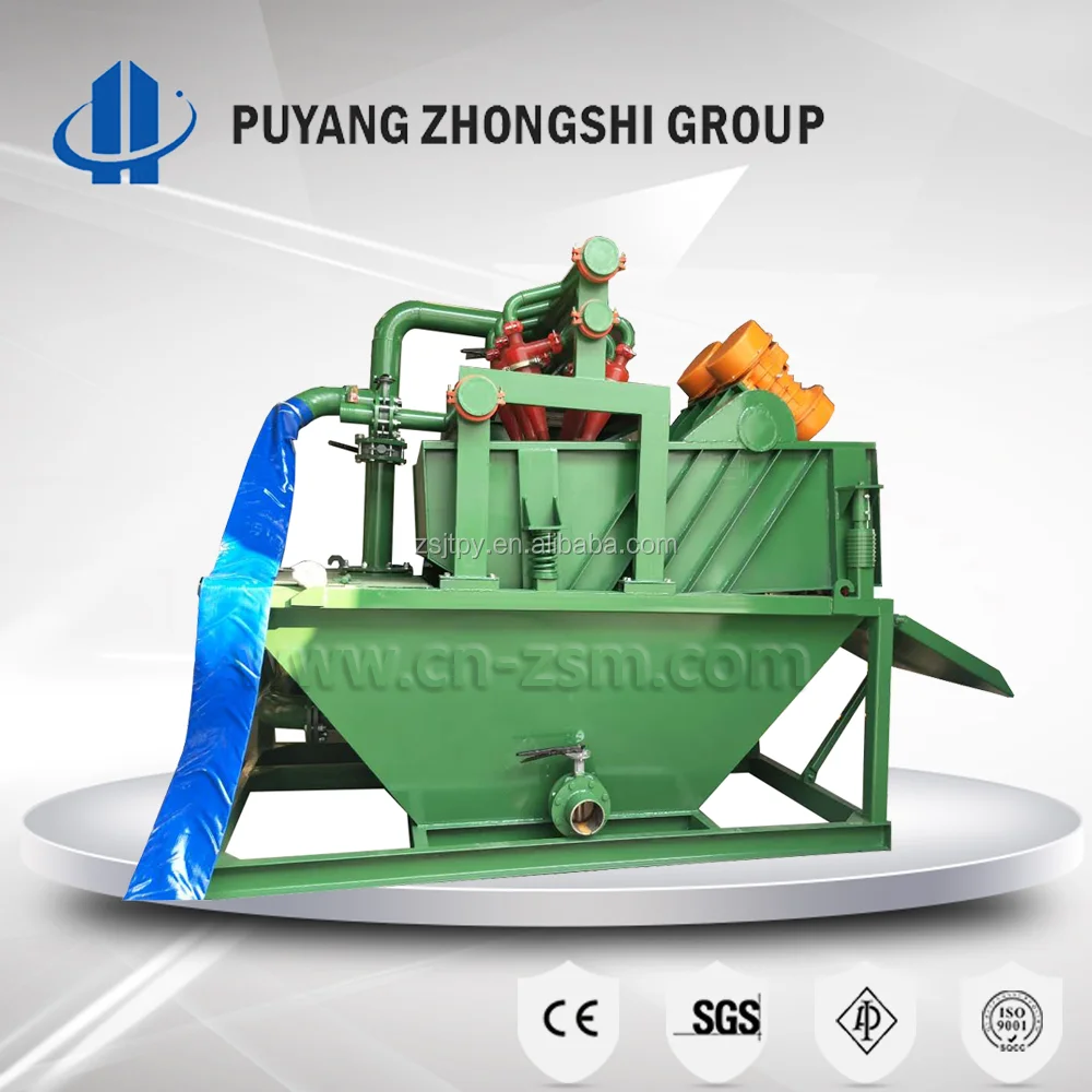 2017 Hot sell! ZX30-500 Hydrocyclone Desander/Mud Slurry Collecting Device for river mud