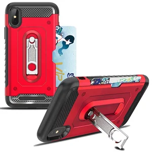 iPhone X 2 1 Soft TPU & Hard PC Armour Phone Case
