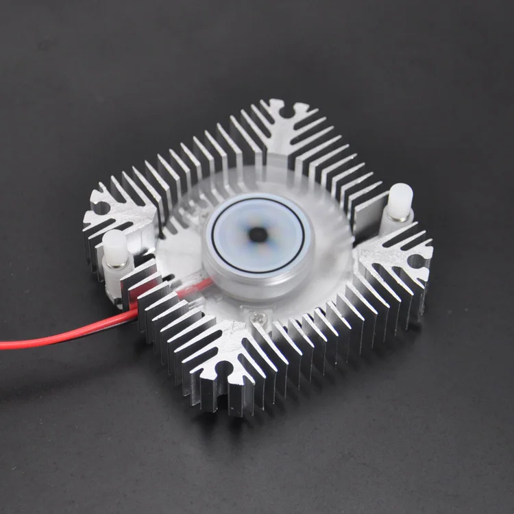 55MM 2PIN Gold Jst Terminal 10MM Cable 2 PIN Graphics Cards Cooling Fan Aluminum Heatsink Cooler Fit for Personal Computer CPU