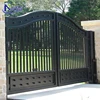 China factory supply price beautiful cast iron grill design wrought iron main gate designs