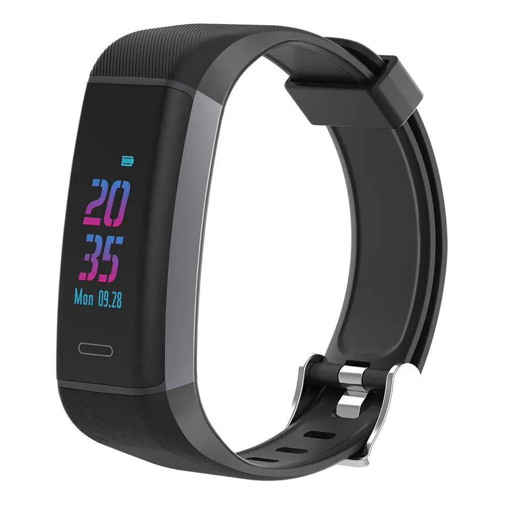 

Elephone W7 Smart Bracelet 0.96 Inch TFT Color Screen Built-in GPS Heart Rate Monitor IP67 Water Resistant