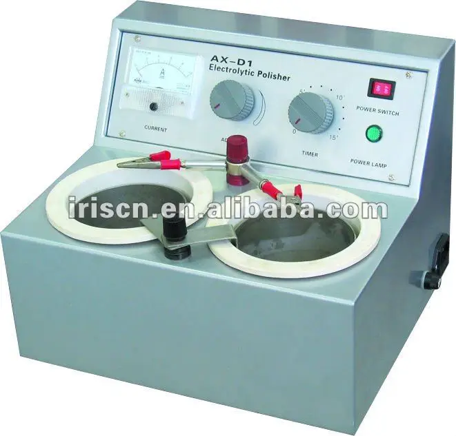 Electro Polishing Machine For Etching Stainless Steel With Two Water
