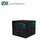 Four-sided clock 24 second basketball shot clock