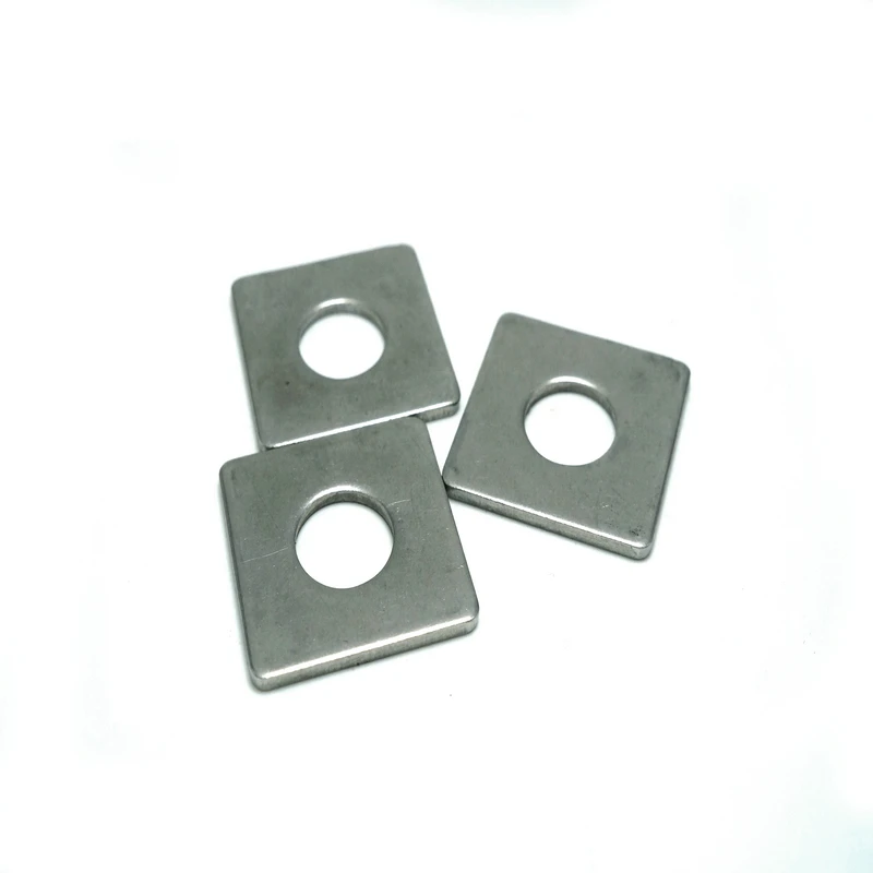 5//16 Square Beveled Malleable Washer Malleable Iron Hot Dip Galvanized Pk 25