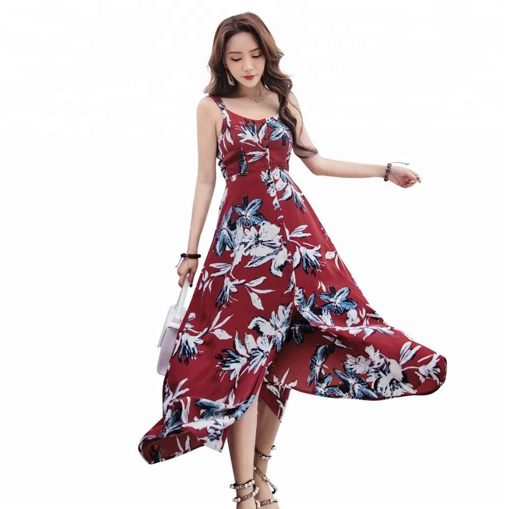 

Summer Bohemia Sexy Fashion Floral women dress