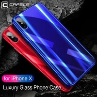 

CAFELE Brand High Quality Anti Shock Mobile Accessories Mirror Wholesale Laser Engraving Cell Phone Case For X Xs Xr