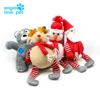 Hot sale promotion-Holiday Classic Xmas Stockings Animal toys Santa's Pet Toys Wholesale Christmas Decoration Candy jars