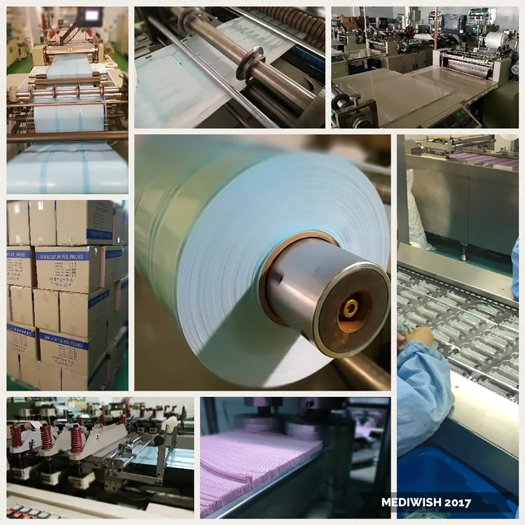 Medical Autoclave sterilization roll pouch