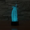 Amazon ebay hot selling 3D creative gift USB LED Night Light 3d changeable