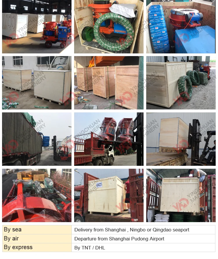 Hot Sale Portable Shotcrete Gunite Machine