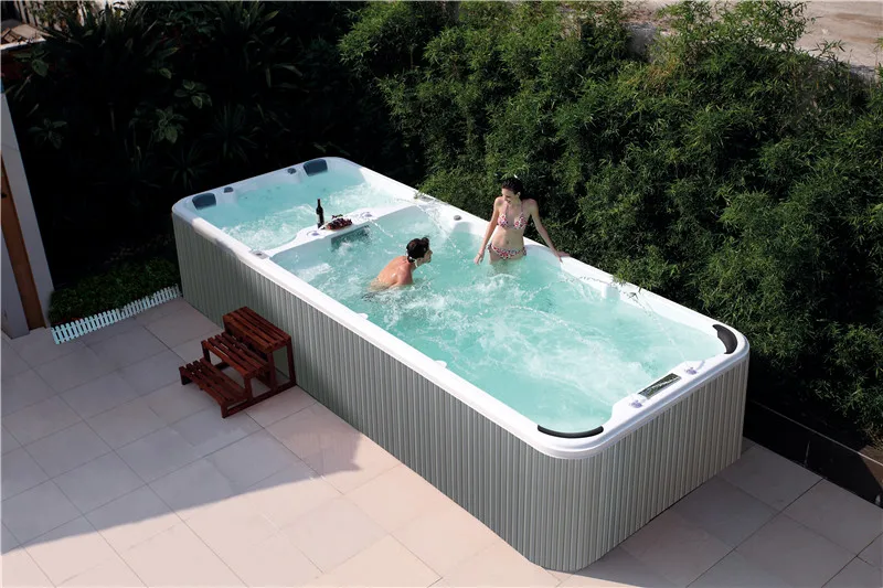 endless pool hot tub cost