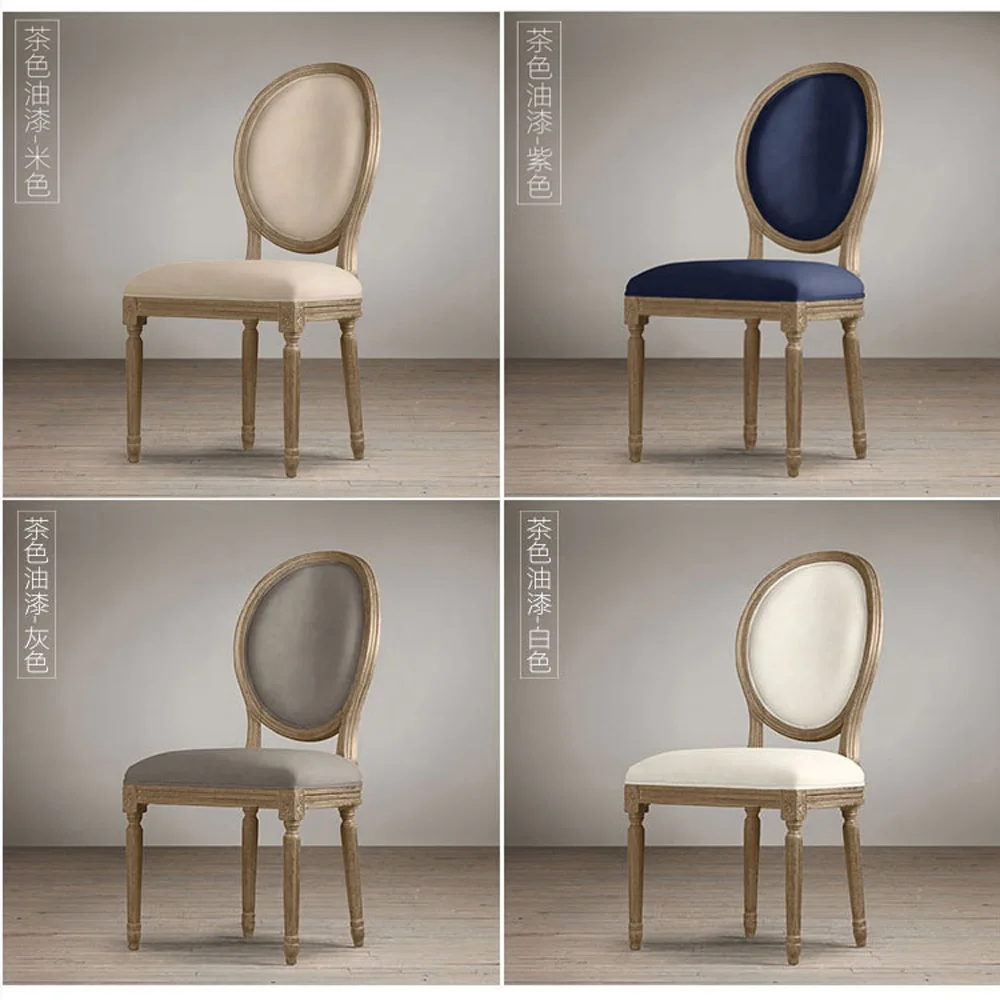 antique oak wood dining chairs