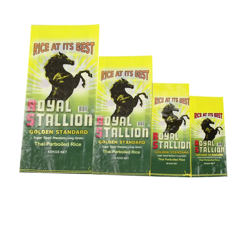 
Rice Sacks for Packing 5kg 10kg 25kg 50kg Rice Bag 