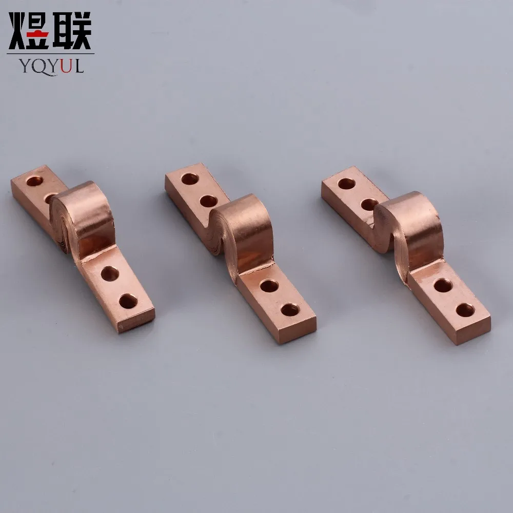 Oem Nickel Plated Flexible Busbar Insulated Copper Bus Bar For Battery