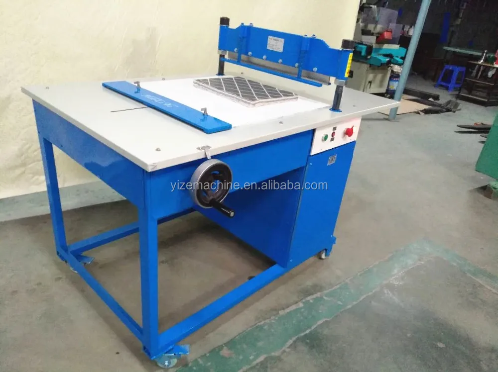 Semi Automatic Fabric Sample Zig Zag Pinking Cutter Textile Sample