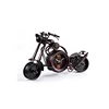 Economical price exquisite mini motorcycle metal desk clock table Clock