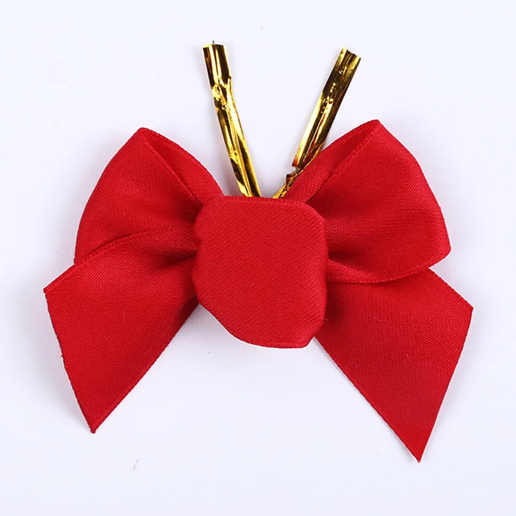 Pre Made Ribbon Bow Wine Bottle Bow Neck Packing - Buy Wine Bottle Bow ...
