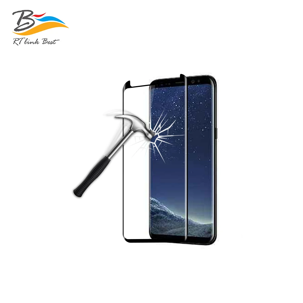 

RT link best s8 plus glass screen protector Tempered Glass Screen Protector For Samsung Galaxy S8 plus Protector de pantalla