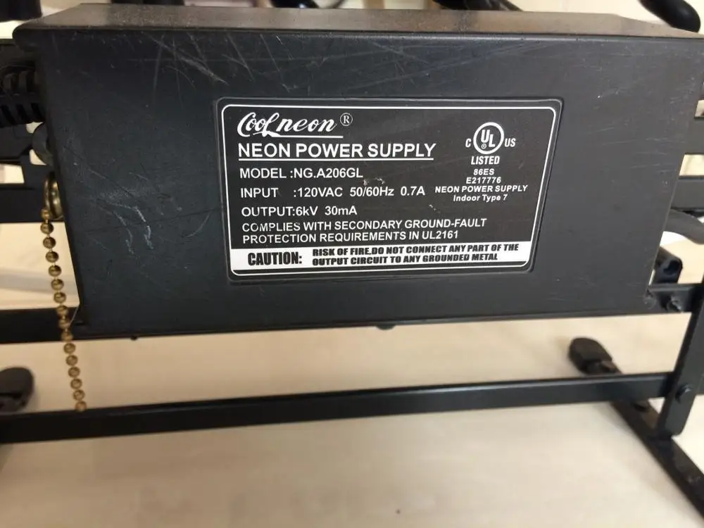 10 Kv Glass Tube Neon Sign Transformer With 110 V And 220v