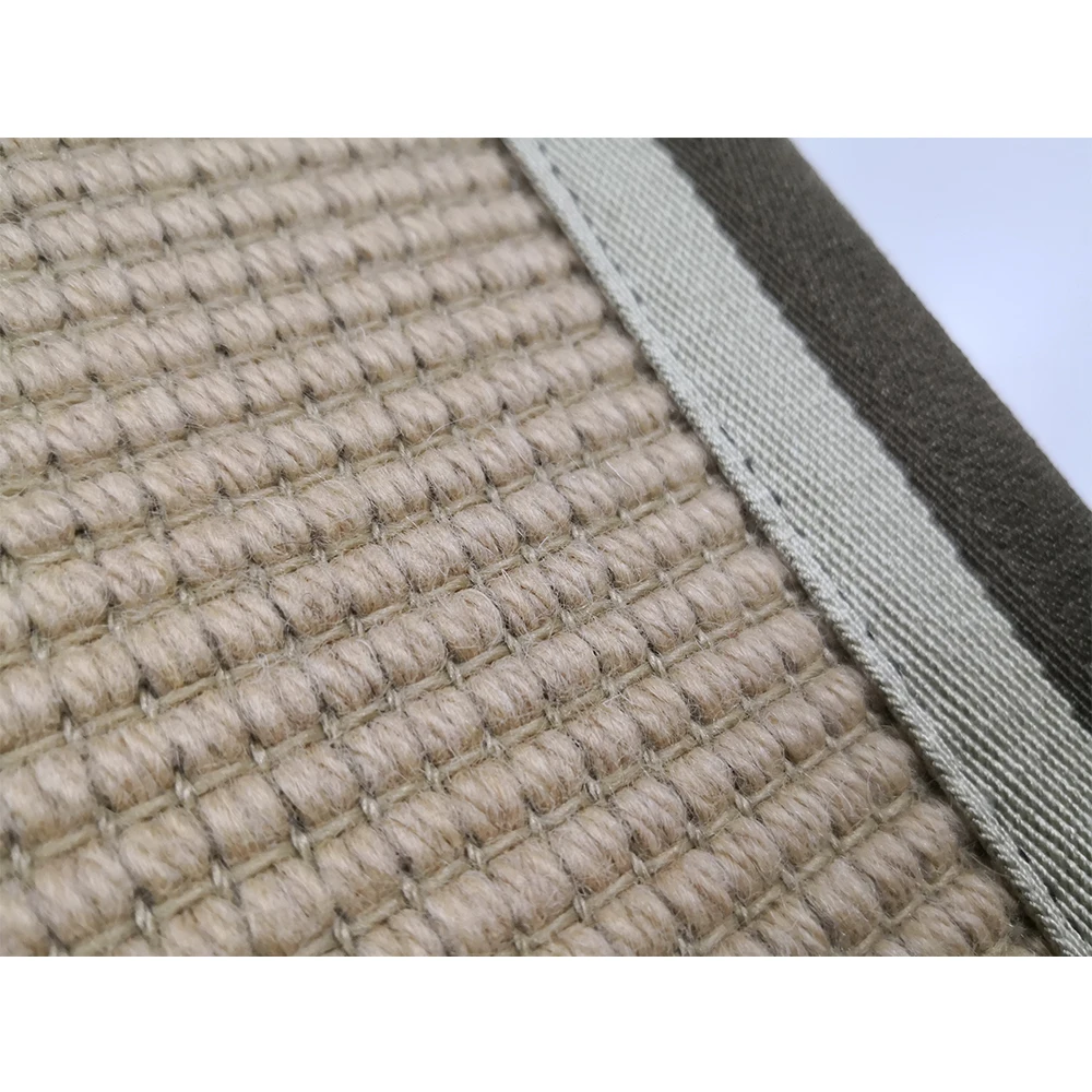 
Cynthia elegant Jute backing wool sisal carpet and rugs 
