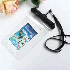 Waterproof Phone Pouch Neck Lanyard Swim & Travel
