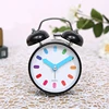 Creative metal material small alarm clock garden small fresh desktop mini alarm clock