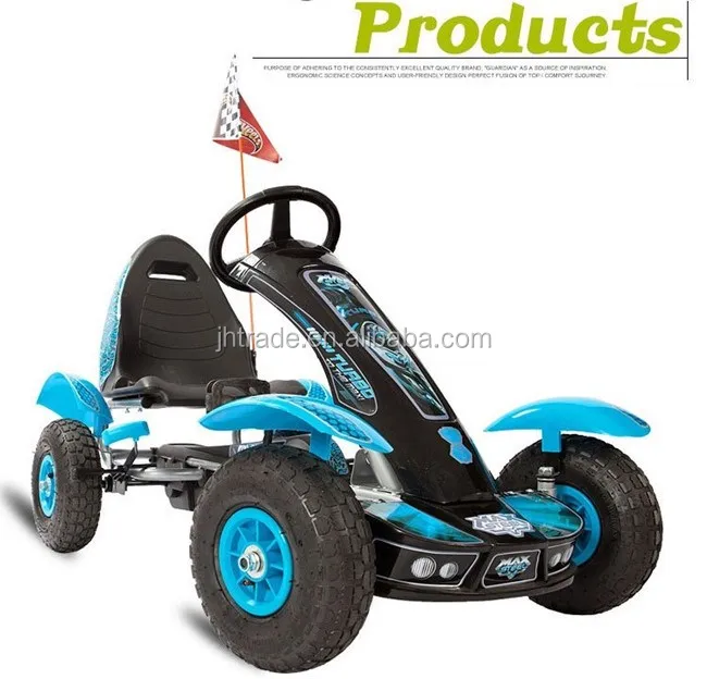 Pneumatic Wheels Kids Ride On Car Foot Pedal Car Go Kart512 Years Old