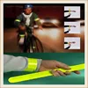 Good selling athletic pvc reflector wristbands