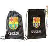 Women reusable shopping bag costume printed tote bag Cartoon Drawstring bag suppliers polyester storage pouch Backpacks