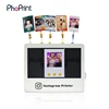 social media franchising instant photo printer for party wedding events hashtag polaroid 4*6inch