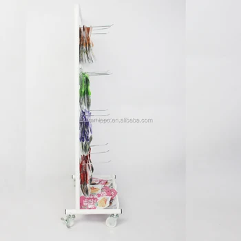 Groceries Display Wire Chip Bag Rack Floor Shelf Standing Displays Stand Pouch Food Snack Steel Product