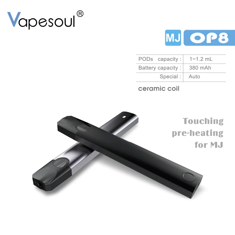 

Vapesoul OP8 vape e-cig pod filling electronic cigarette saudi arabia, Black;pink or oem color