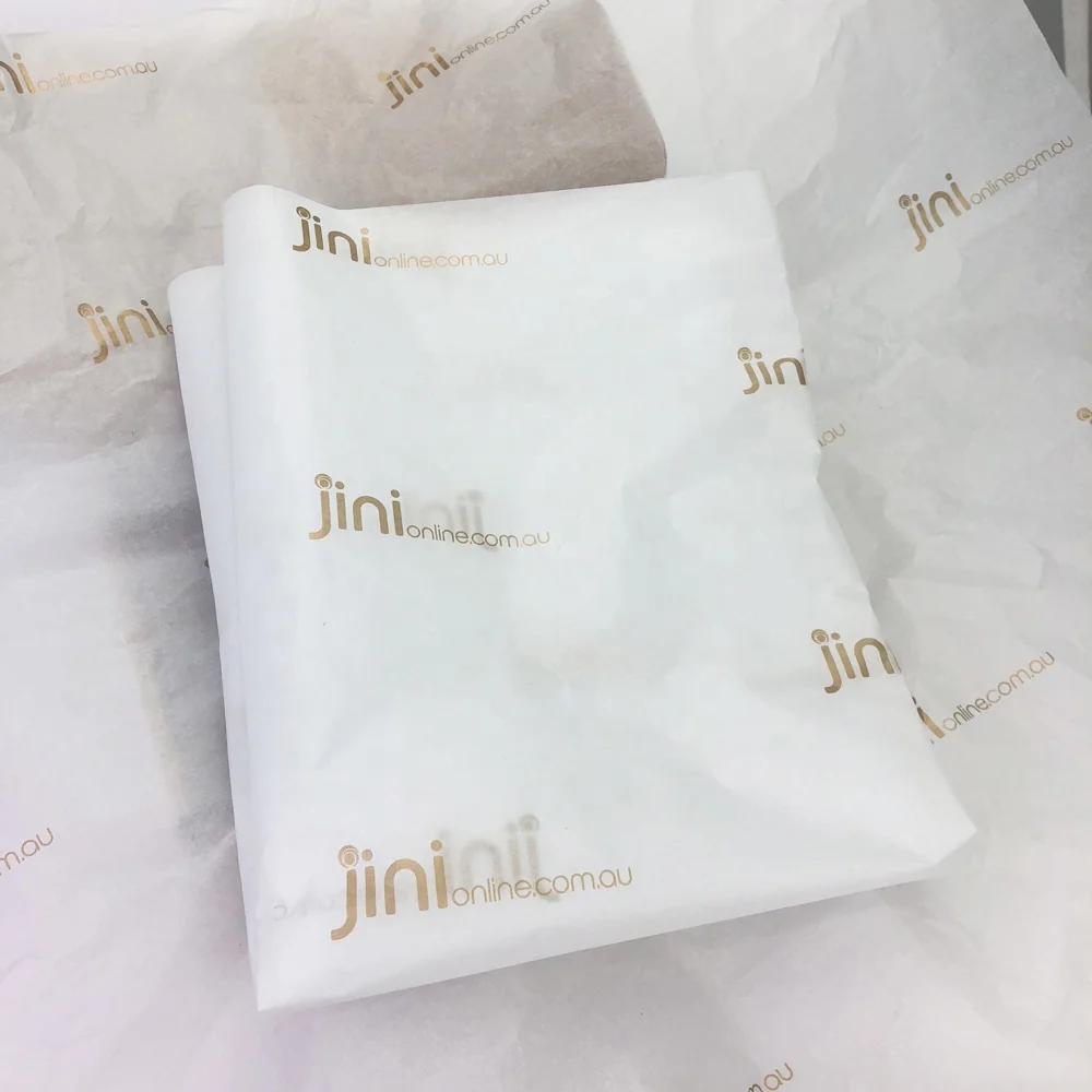 
Custom logo white 18gsm shoes wrapping silk tissue paper 