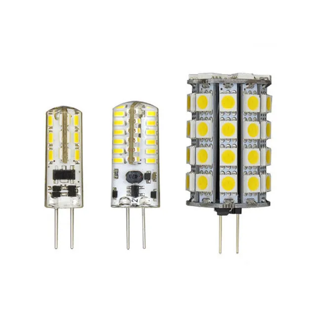 US Market silicone dimmable G8 bi-pin mini led corn bulb 120V for under cabinet replacement light