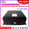 Source factory 6-channel car DVR 3G network GPS+WIFI function AHD720P HD pixel English Japanese Korean language development
