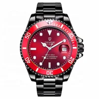 

New TEVISE Diver Full Black Guangzhou Mens Automatic Wrist Watch