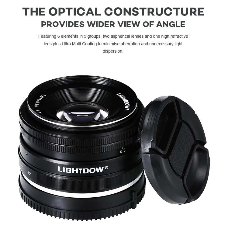 Super Telephoto Manual Focus 35Mm F/1.7 Camera Lenses For Camera