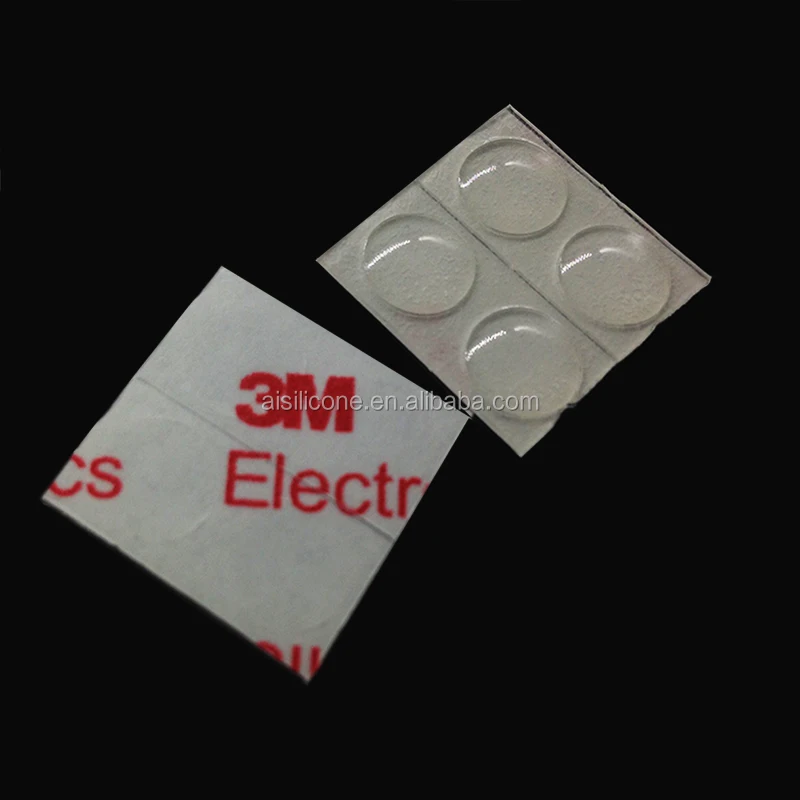 Factory Wholesale Adhesive Pads Transparent Silicone Dot Buy