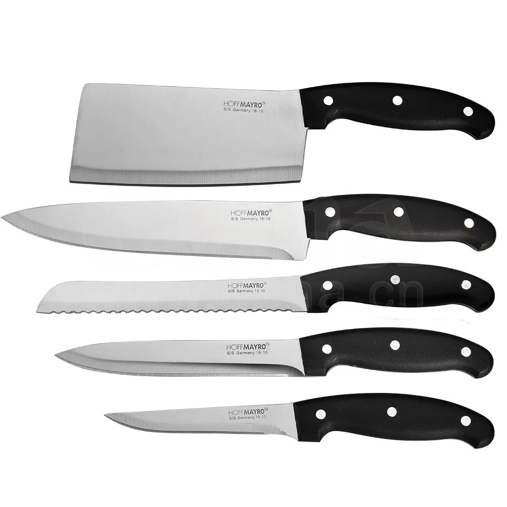 Big Promotional Stocked 6pcs Stainless Steel Kitchen Knife Set