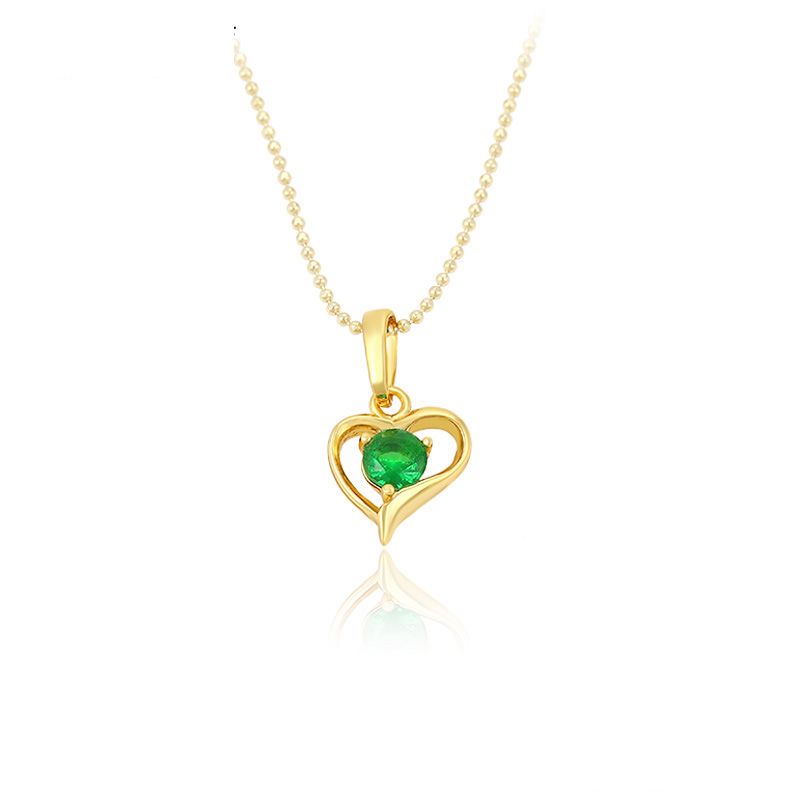 

32345 xuping jewelry 24k gold new design heart pendant