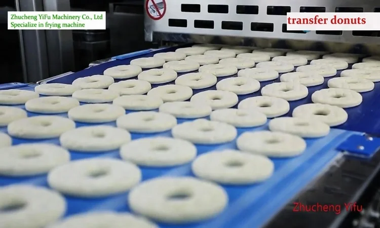 
Automatic Donut fryer , Donut Frying Machine, Automatic donut production line 