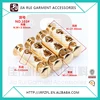 2 Ends and 2 hole Drawstring Metal Spring Cord Lock for Clothes