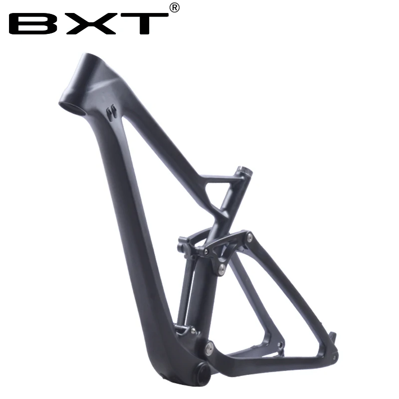 

BXT new 29 Full Suspension MTB Bicycle Carbon frame 29er/27.5er plus suspension frame 148*12 mountain bike frameset