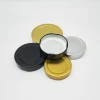 Golden Sealed Metal screw tinplate twist Lug canning lid for glass jars