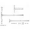 Stainless Steel Fire Rated Exit Panic Push Bar for double door