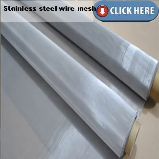1 2 5 10 15 20 45 50 75 100 Micron stainless steel metal mesh/woven wire mesh