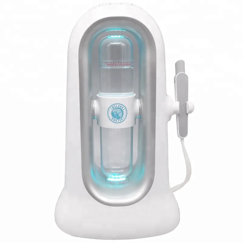 

korea hydrodermabrasion aqua peel facial beauty machine with 6 colors phototherapy light, White