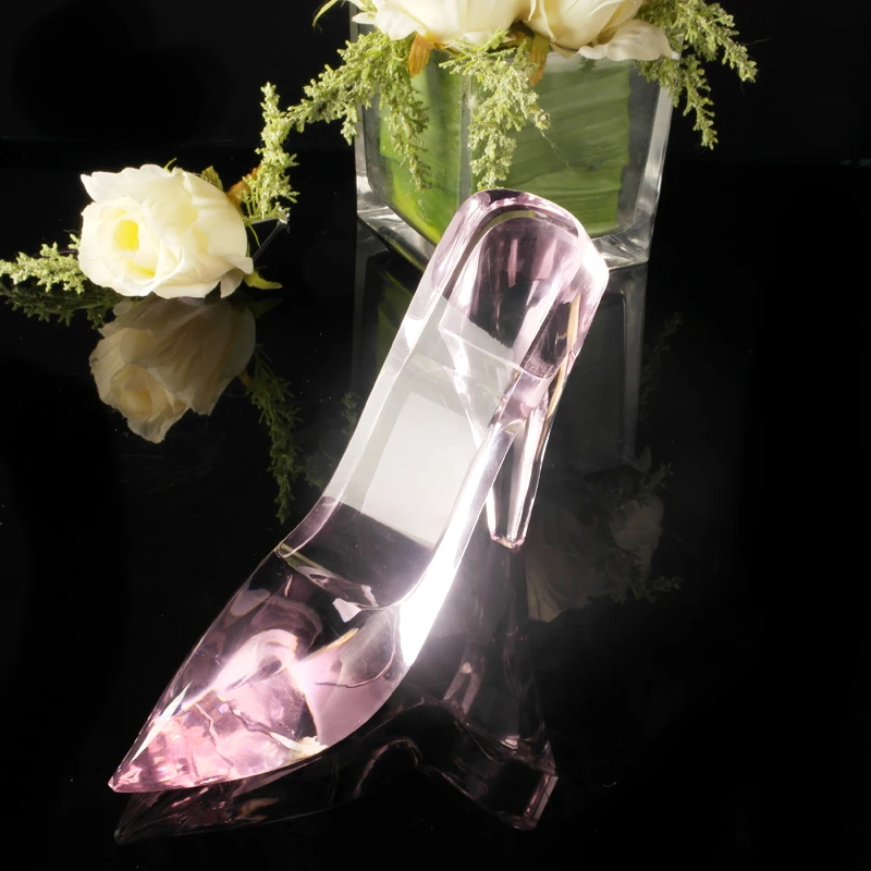 Handmade Beautiful Crystal Shoes Crystal Wedding Shoes High Heel Shoes