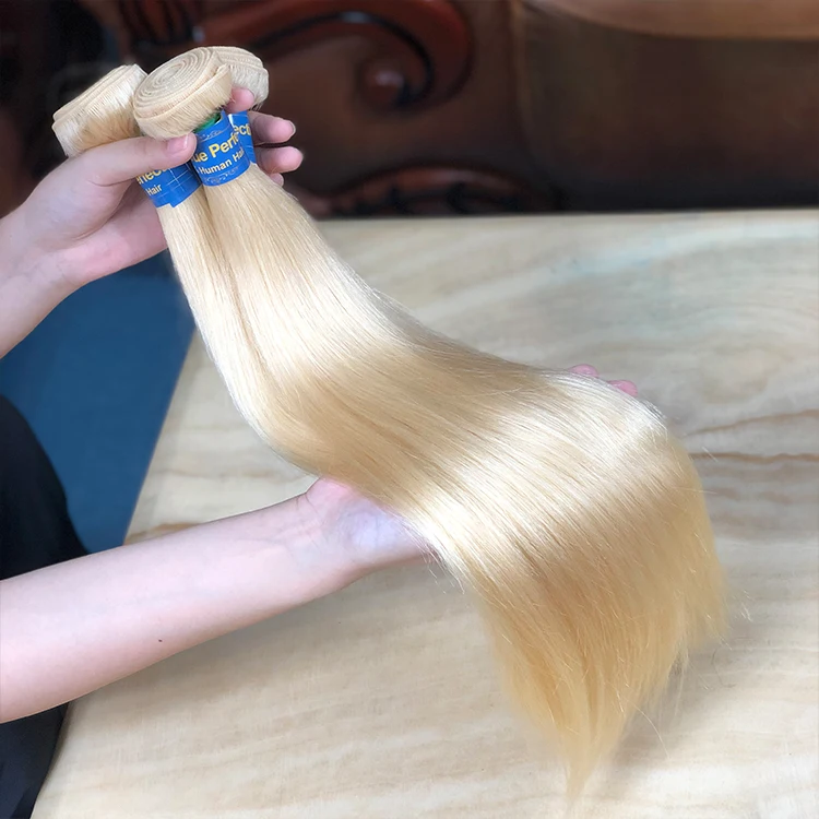 

JP Wholesale Cheap 613 Brazilian Virgin Hair Bundles,Blonde Full Cuticle Human Hair Bundles,Free Sample Unprocessed Hair Vendors, Natural color