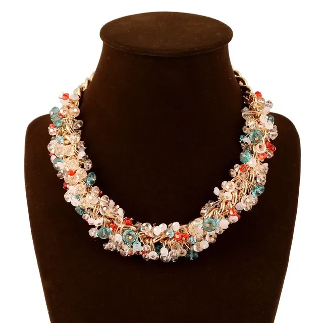 fashion accessories jewelry necklace make beaded brooch necklace